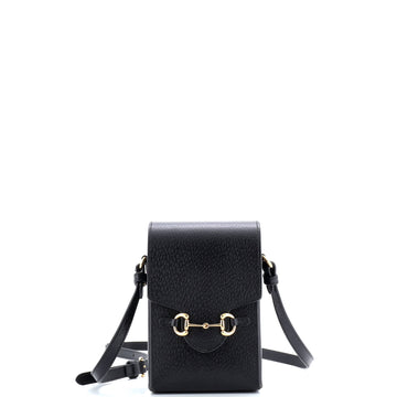 Horsebit Crossbody Bag Leather Mini