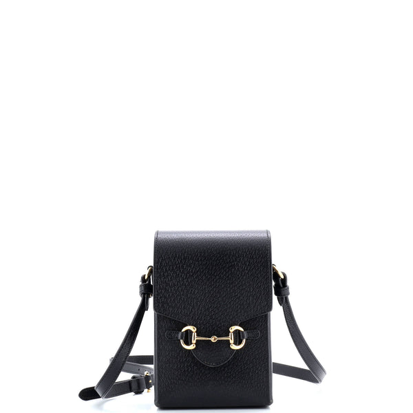 Horsebit Crossbody Bag Leather Mini