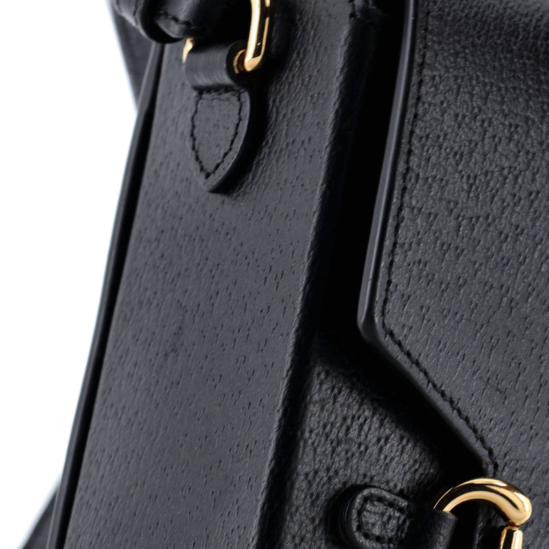 Horsebit Crossbody Bag Leather Mini