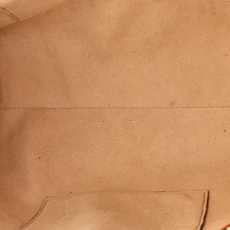 Ophidia Top Handle Tote Suede Small