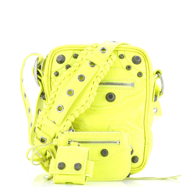 Le Cagole Giant Studs Crossbody Bag