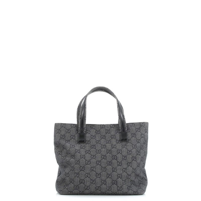 Double Pocket Tote Gg Canvas Small