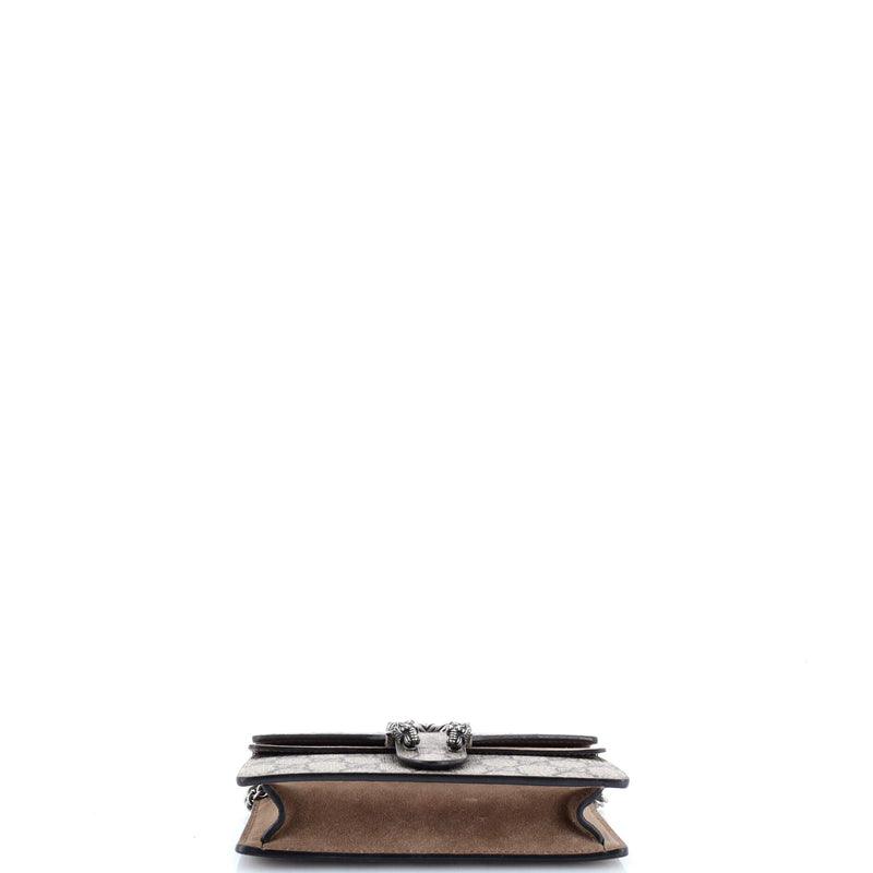 Dionysus Bag Gg Coated Canvas Super Mini