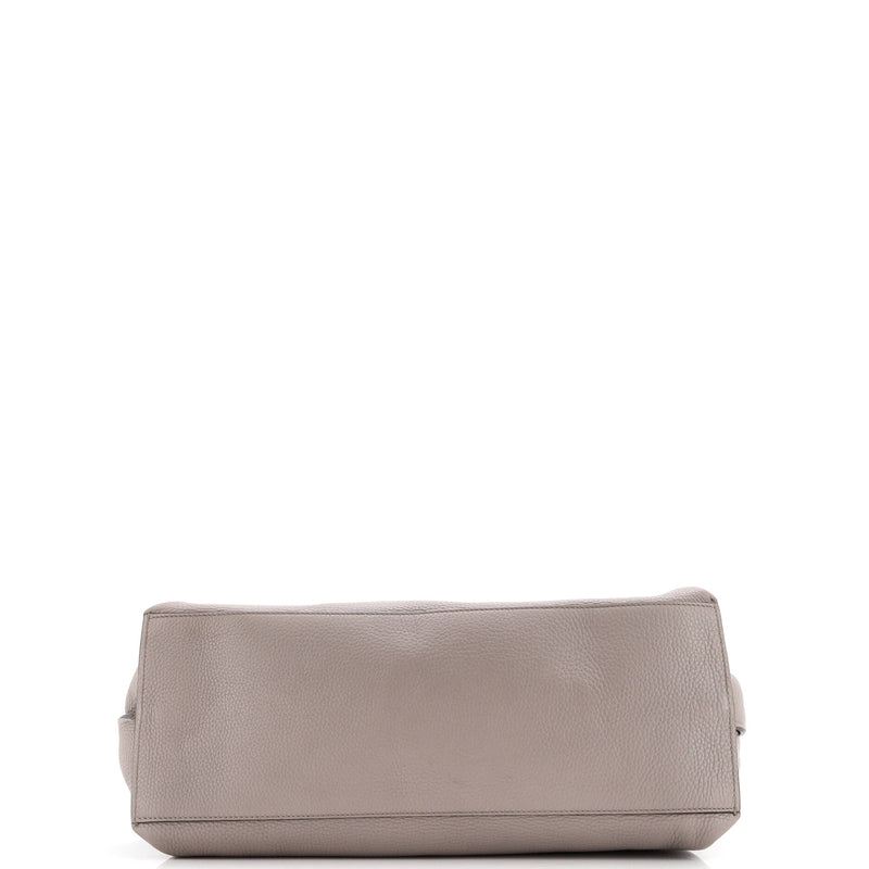 Bamboo Daily Top Handle Bag Leather
