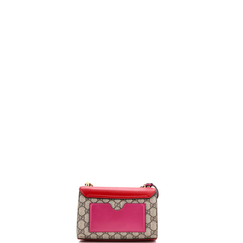 Padlock Shoulder Bag Gg Coated Canvas