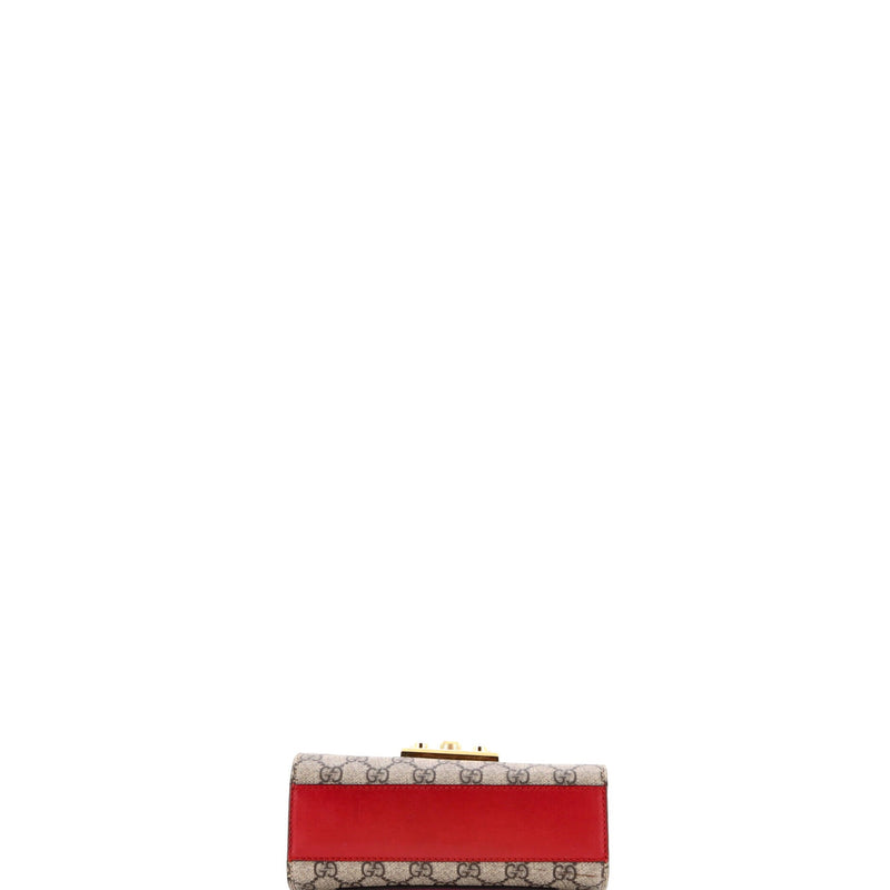 Padlock Shoulder Bag Gg Coated Canvas