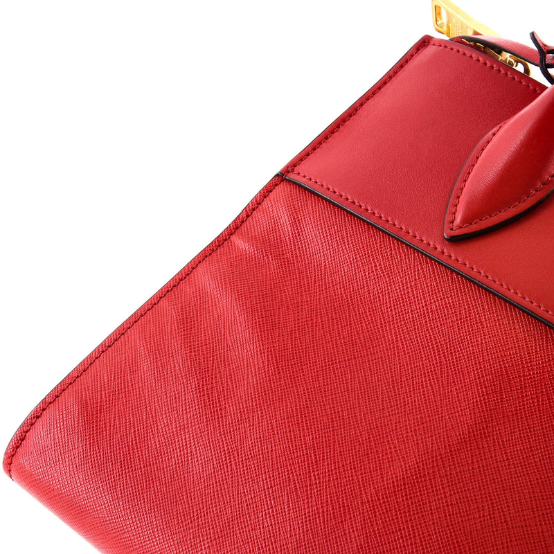 Paradigme Tote Saffiano With City Calf