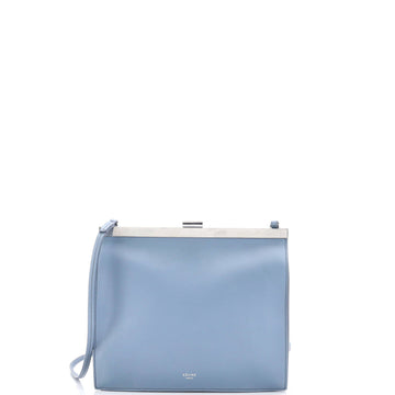 Clasp Crossbody Bag Leather Mini