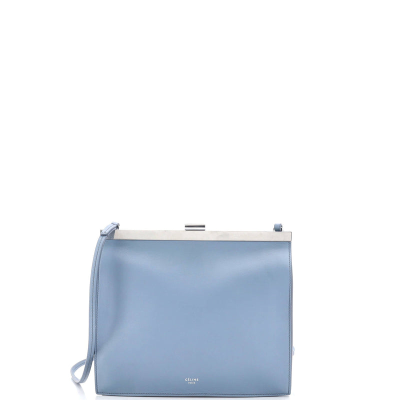 Clasp Crossbody Bag Leather Mini