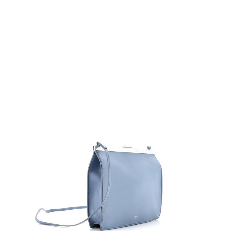 Clasp Crossbody Bag Leather Mini