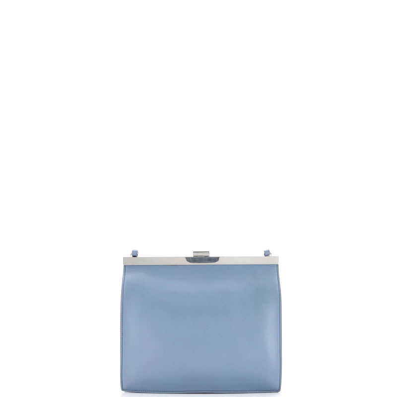 Clasp Crossbody Bag Leather Mini