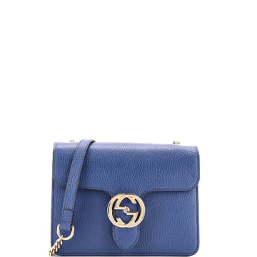 Interlocking Shoulder Bag Leather Small