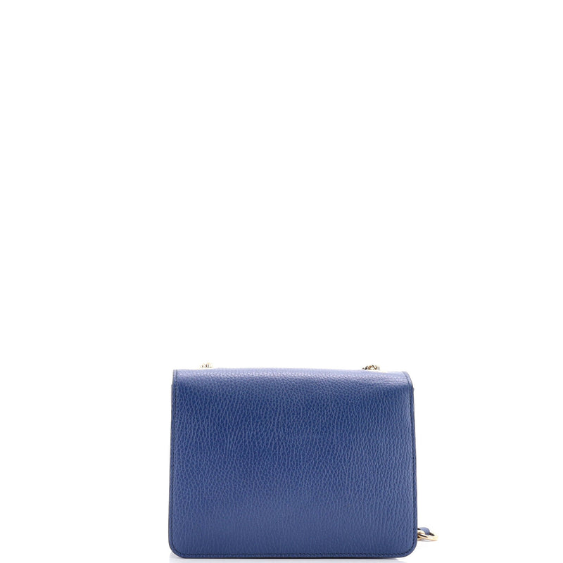 Interlocking Shoulder Bag Leather Small