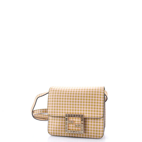 Fab Shoulder Bag Printed Leather With
