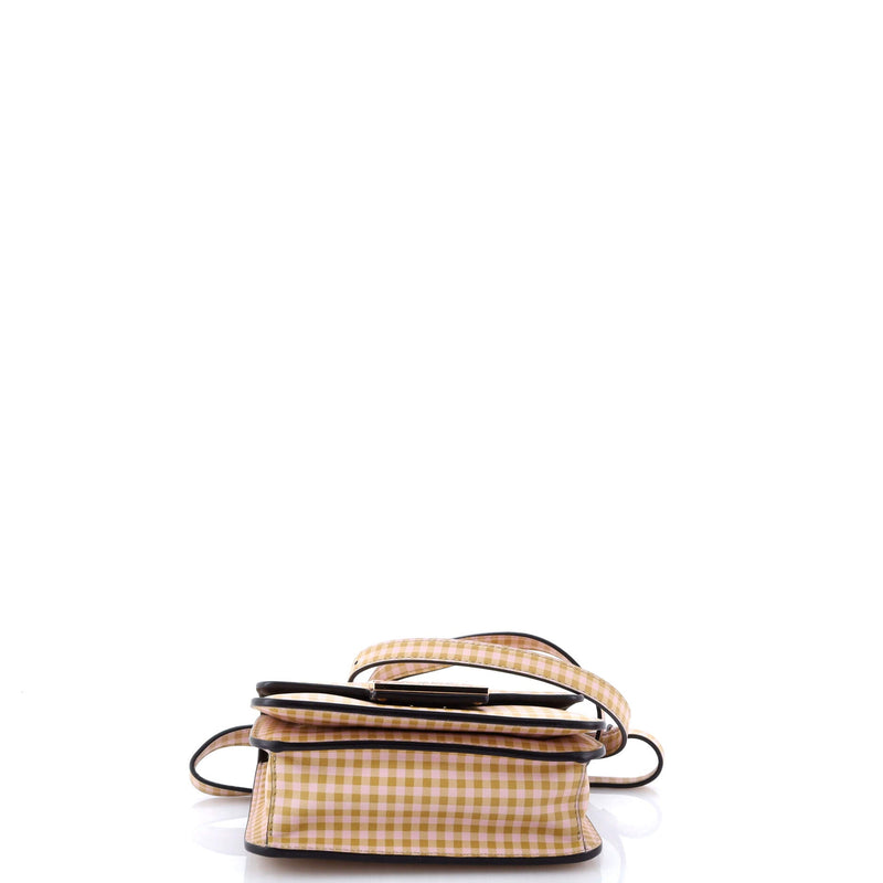 Fab Shoulder Bag Printed Leather With