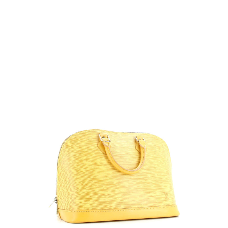 Vintage Alma Handbag Epi Leather Pm
