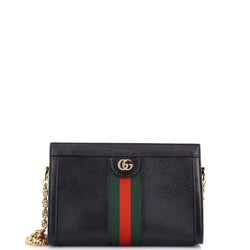 Ophidia Chain Shoulder Bag Leather Small