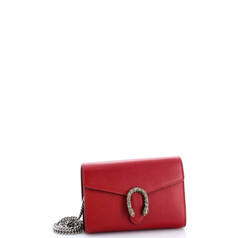 Dionysus Chain Wallet Leather With