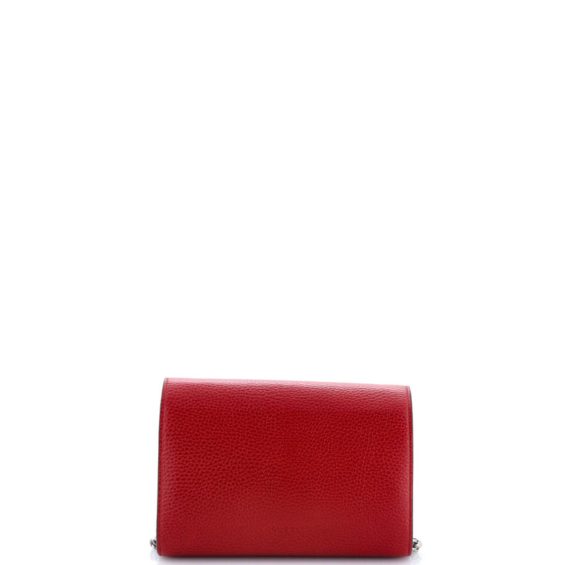 Dionysus Chain Wallet Leather With