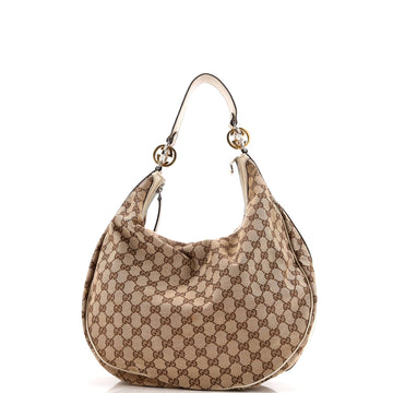 Twins Hobo Gg Canvas Medium