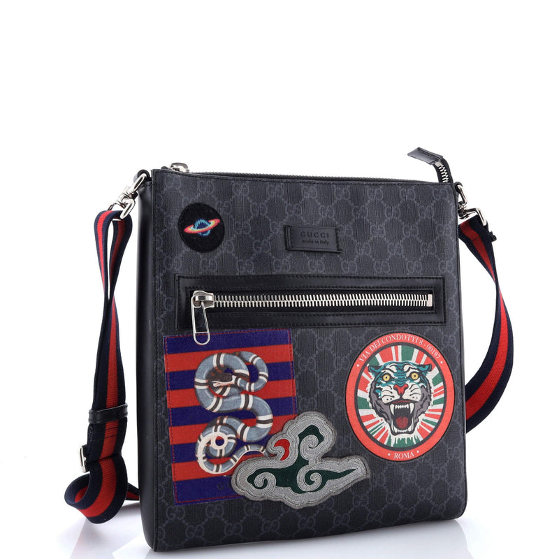 Night Courrier Zip Messenger Gg Coated