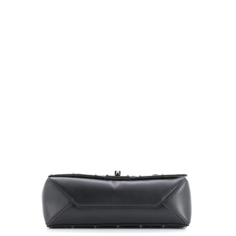Rockstud Beehive Chain Flap Bag Quilted