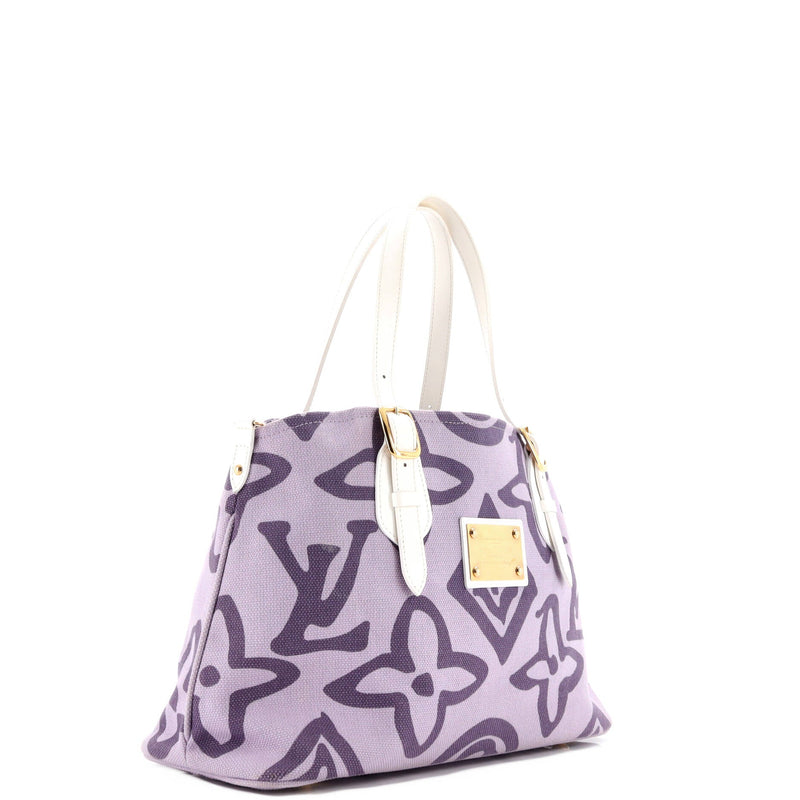 Tahitienne Cabas Canvas Pm