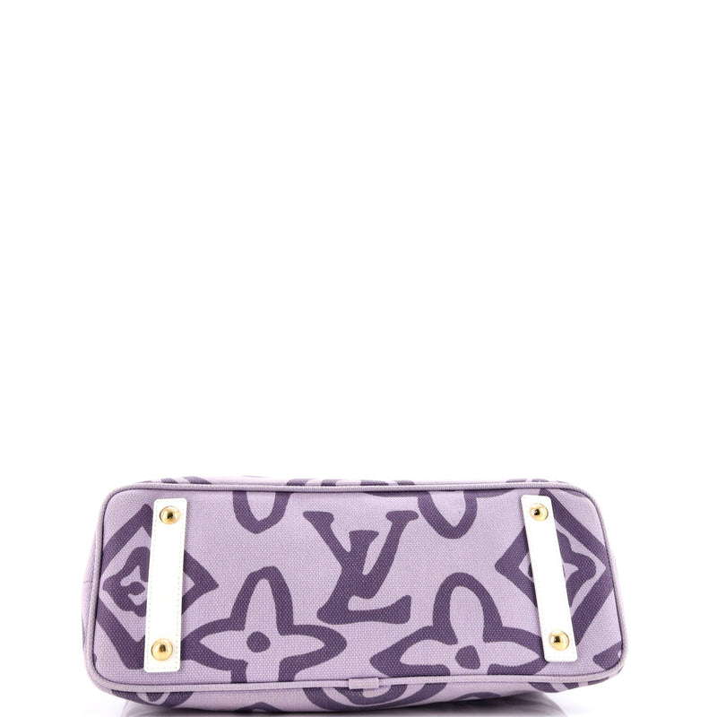 Tahitienne Cabas Canvas Pm