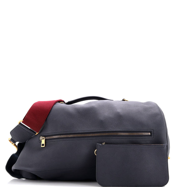 Duffle Sling Bag Leather Large