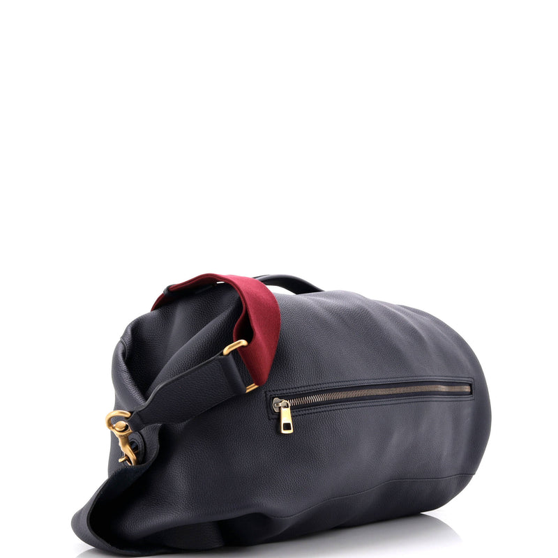Duffle Sling Bag Leather Large