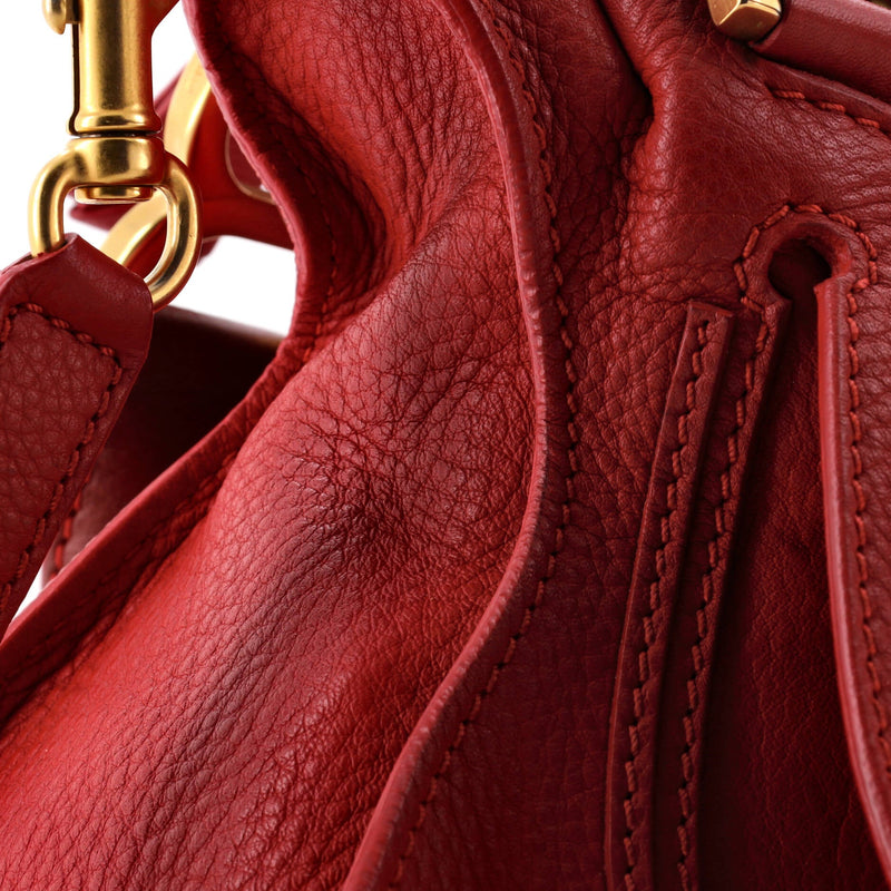 Marcie Satchel Leather Medium