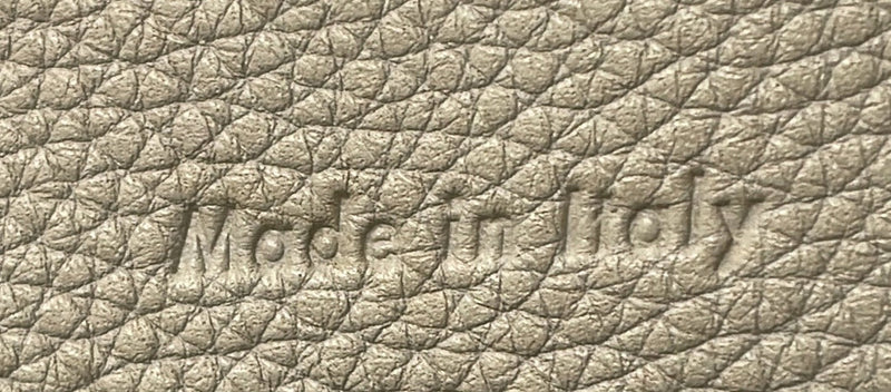 Tri-Fold Shoulder Bag Grained Calfskin