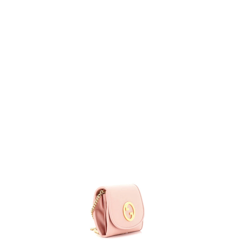 Blondie Nm Wallet On Chain Leather