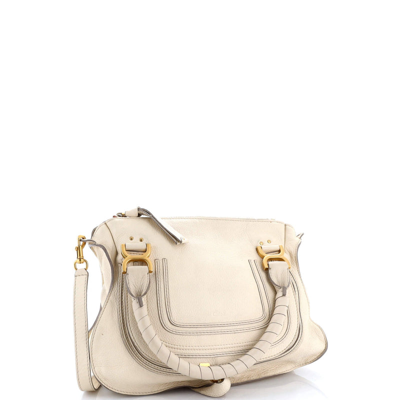 Marcie Satchel Leather Medium