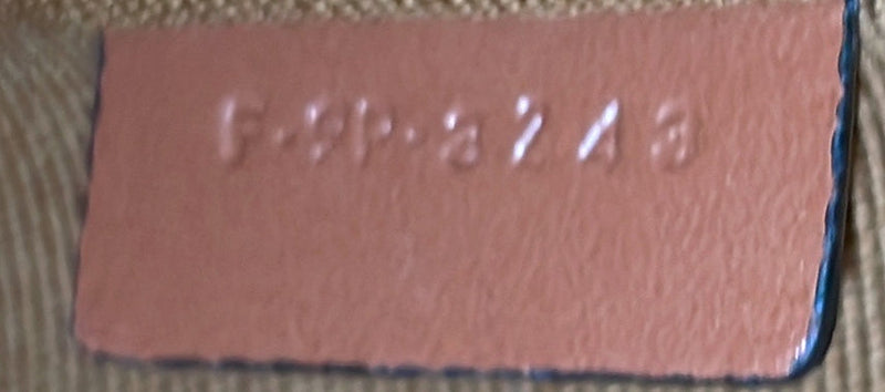 Logo Zip Wristlet Pouch Triomphe Coated