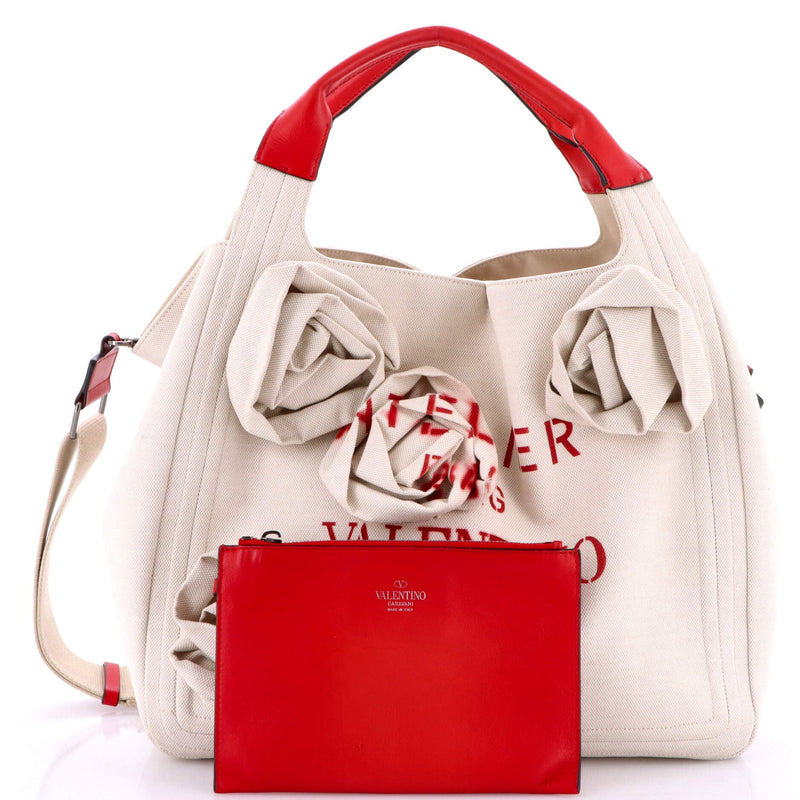 Rose Blossom Atelier Bag Canvas Large