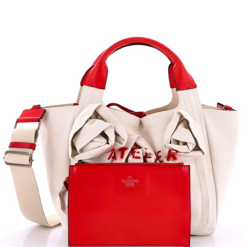 Rose Blossom Atelier Bag Canvas Medium