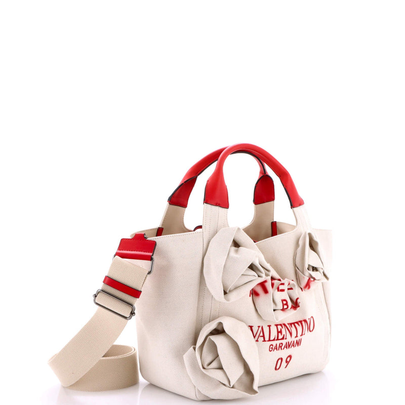 Rose Blossom Atelier Bag Canvas Medium