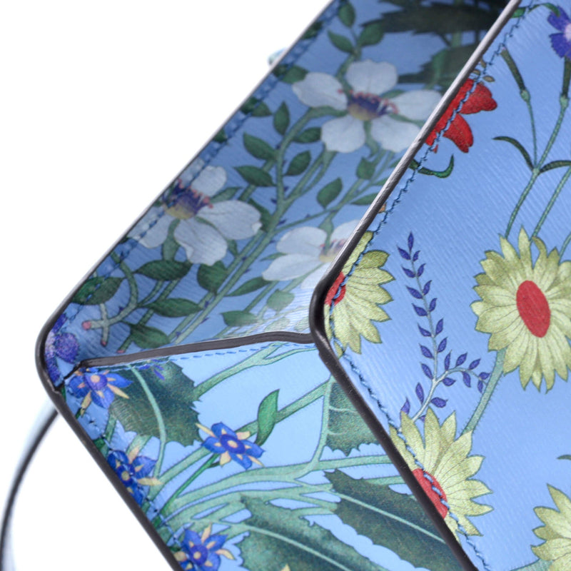 Sylvie Shoulder Bag Flora Leather Small