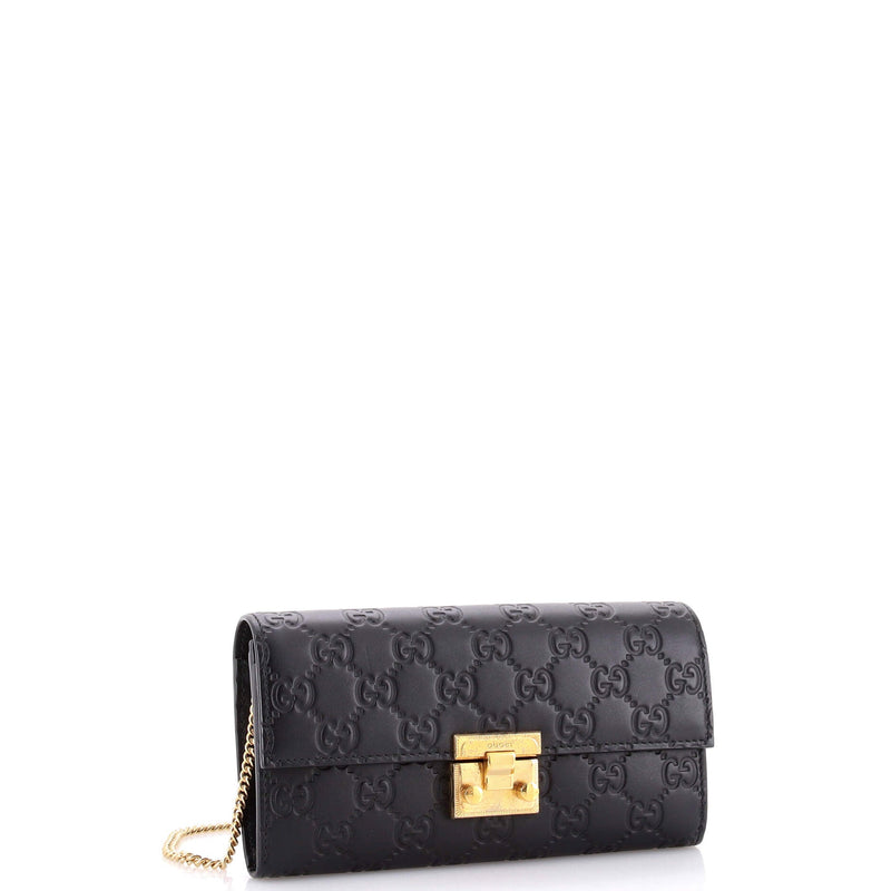 Padlock Continental Chain Wallet