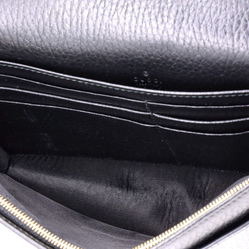 Petite Gg Marmont Chain Wallet Leather