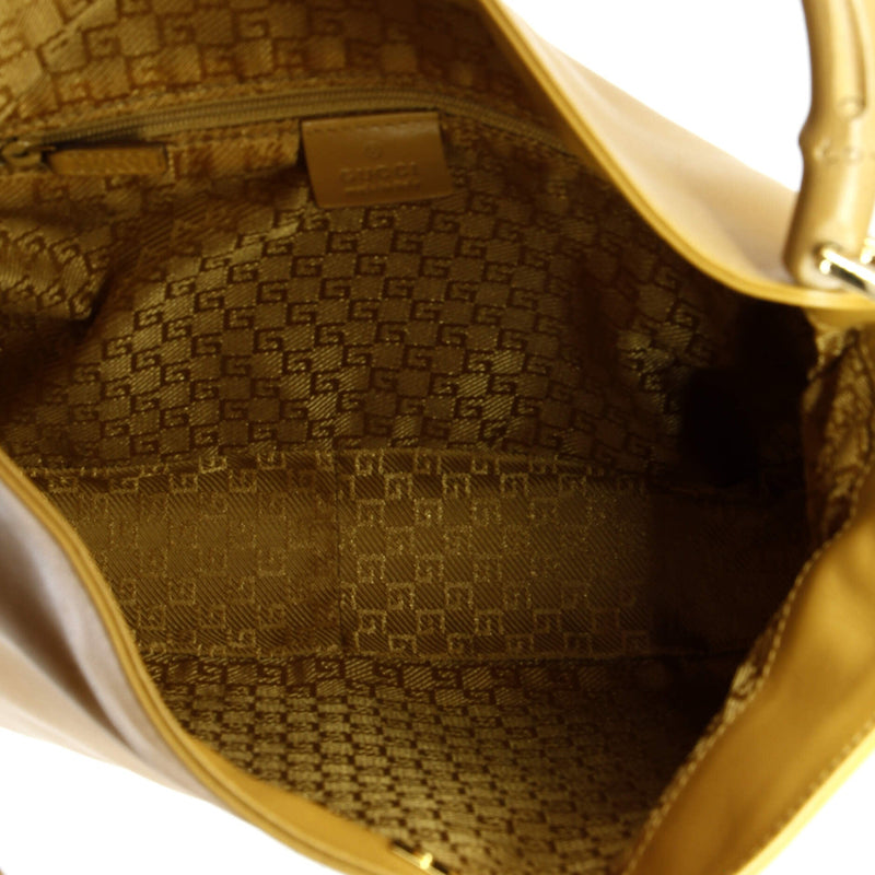Diana Bamboo Shoulder Bag Leather Small