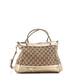 Mayfair Convertible Tote Gg Canvas Small