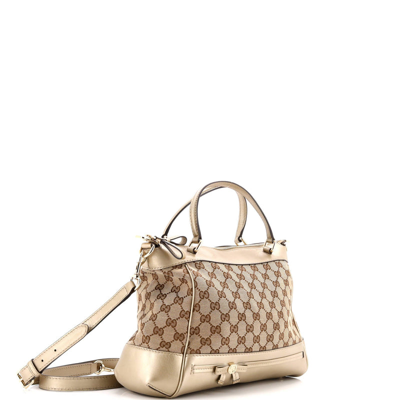 Mayfair Convertible Tote Gg Canvas Small