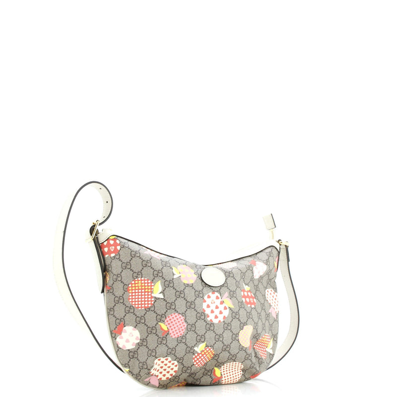 Ophidia Half Moon Hobo Printed Gg Coated