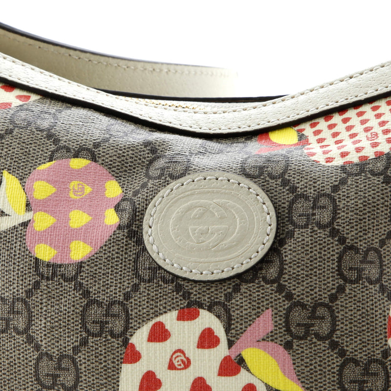 Ophidia Half Moon Hobo Printed Gg Coated