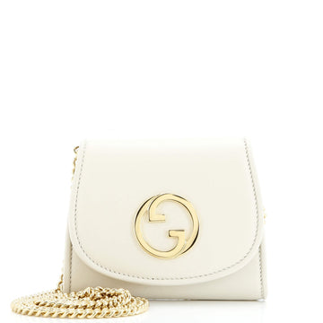 Blondie Nm Wallet On Chain Leather