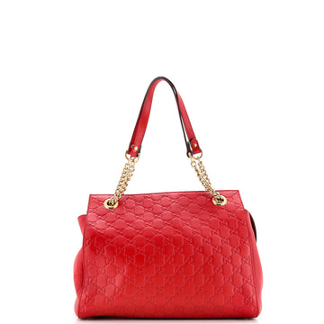 Soft Signature Shoulder Bag Guccissima