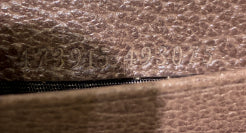 Courrier Pouch Gg Coated Canvas With