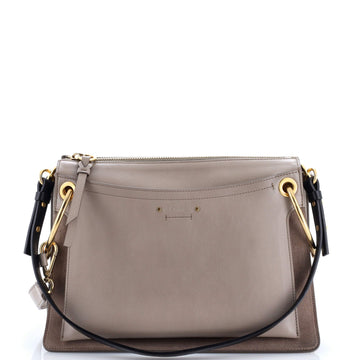 Roy Shoulder Bag Leather Medium